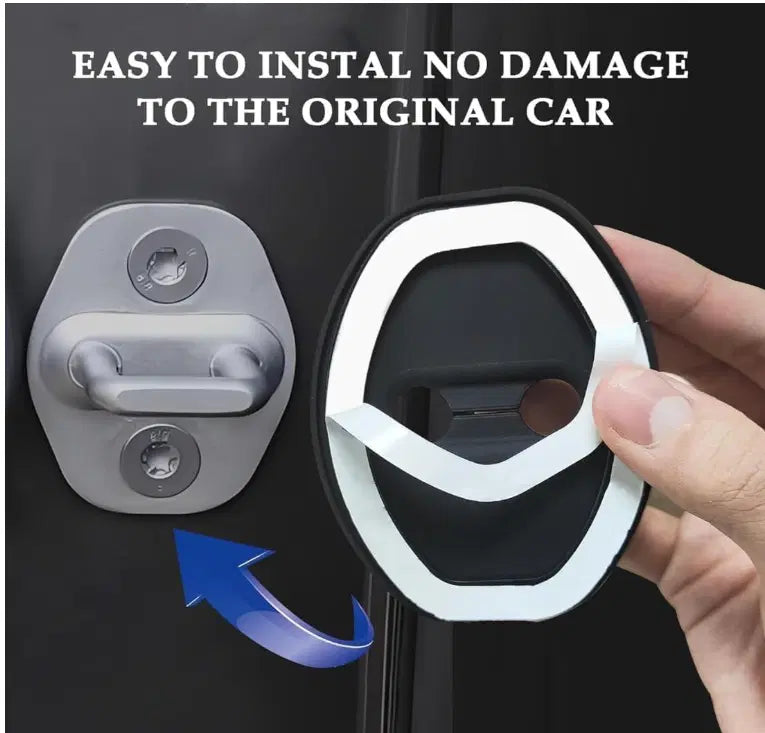 Drivvit LockGuard™ Car Door Latch Protectors – 4 Pack